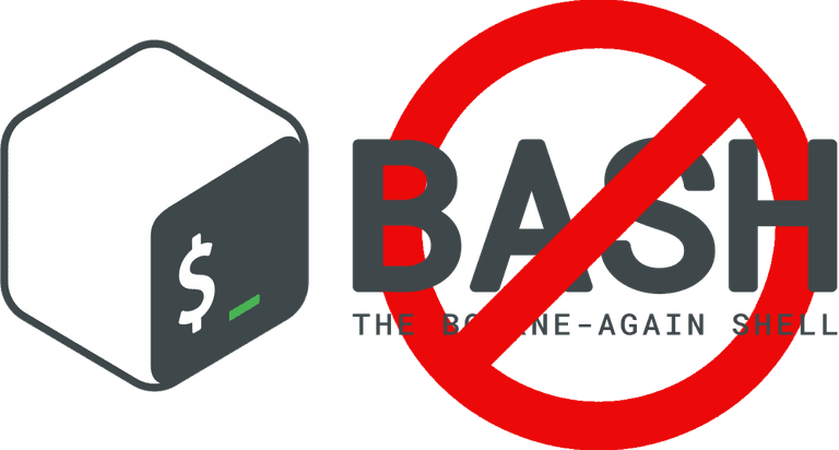 bash logo crossed